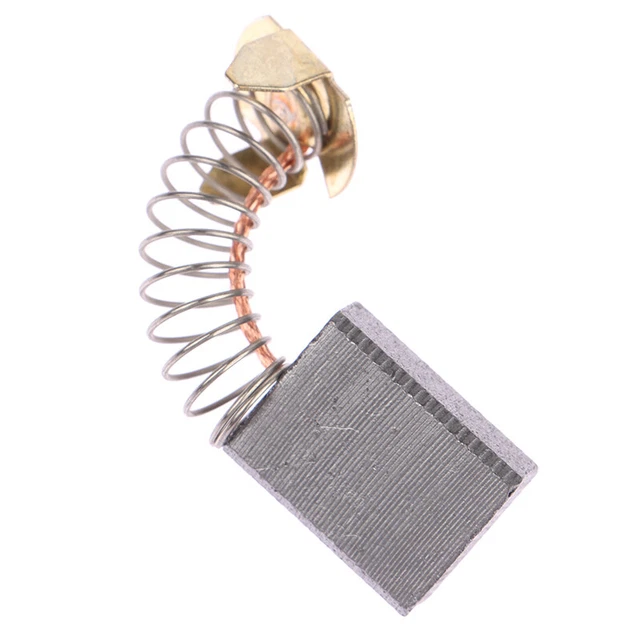 10pcs Brosses en carbone Pièces de rechange Mini Forceau de moulin électrique