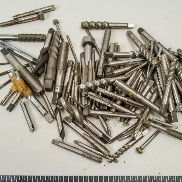 Large Lot of Tap & Die Machine Bits Assorted Sizes 3