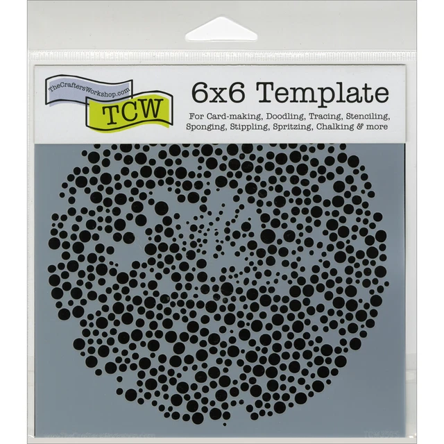 Crafter's Workshop Template 6"X6"-Microbial TCW6X6-359