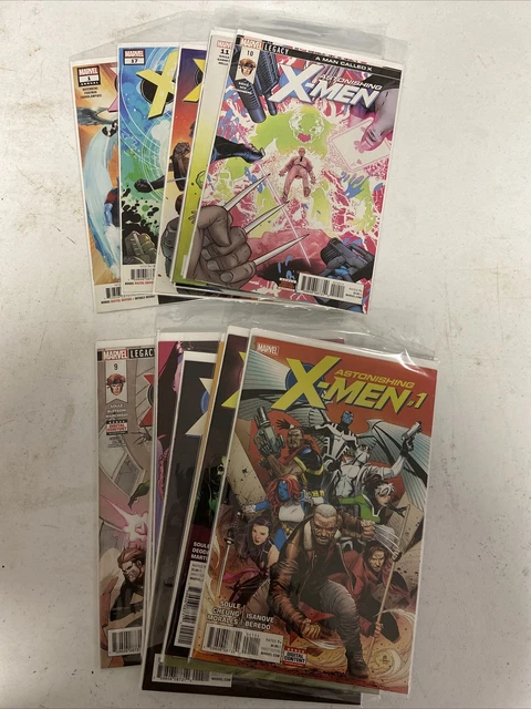 Astonishing Xmen 1-17, Annual (2016) Choule Marvel Comics VF+/NM