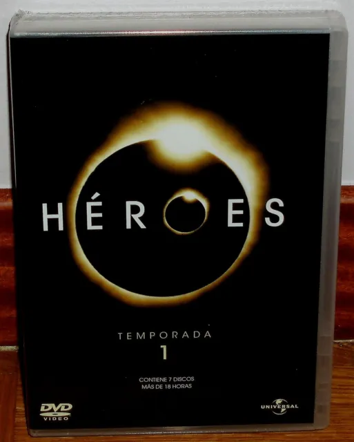 Heroes 1ª Temporada Completa 7 Discos Dvd Nuevo Precintado Serie (Sin Abrir) R2
