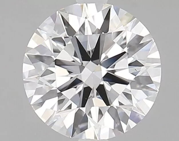 Diamant cultivé en laboratoire de 0,50 ct certifié IGI diamant en vrac hpht...