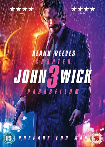 John Wick: Chapter 3 - Parabellum DVD (2019) Keanu Reeves, Stahelski (DIR) cert