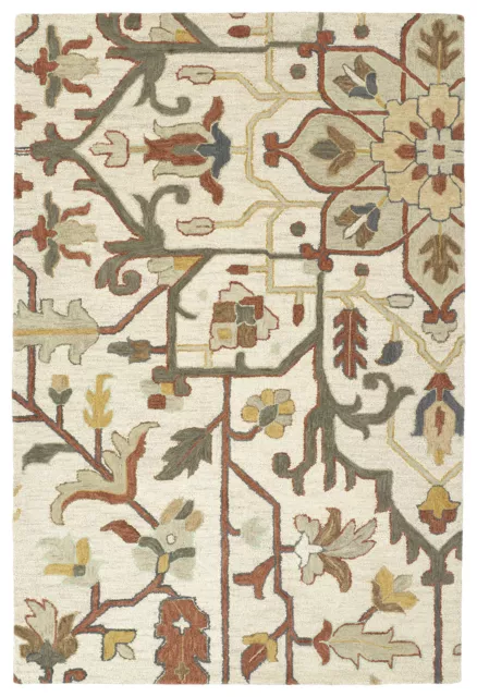Arts & Crafts William Morris Style Wool Cut & Loop Area Rug **FREE SHIPPING** Arts & Crafts William Morris Style Wool Cut & Loop Area Rug **FREE SHIPPING**