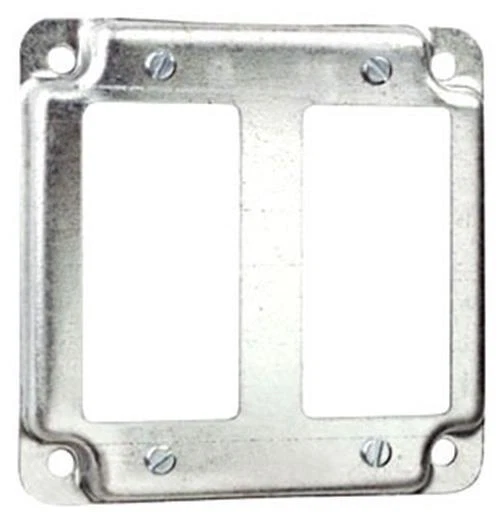 4" x 1/2" Rise 2 GFCI Surface Cover Steel City RS17-CC