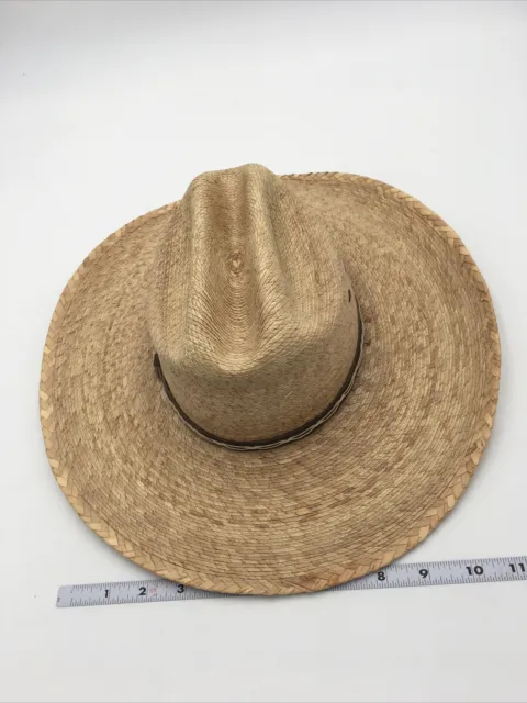 Atwood Marfa Low Crown Long Oval 4X Straw Cowboy Western Hat Mexico