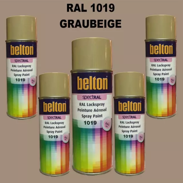 5 Spray Belton A ´400 ML Ral 1019 Gris Beige