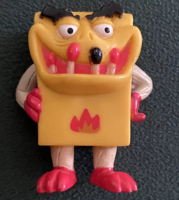 Vintage Yowie Spark Grumkin Match Matches Figurine Toy Collectable 4.5cm 017