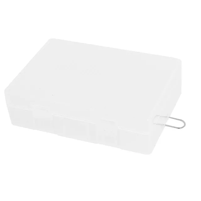 Caja de almacenamiento Rectangulo Contenedor de baterías 4 x 26650