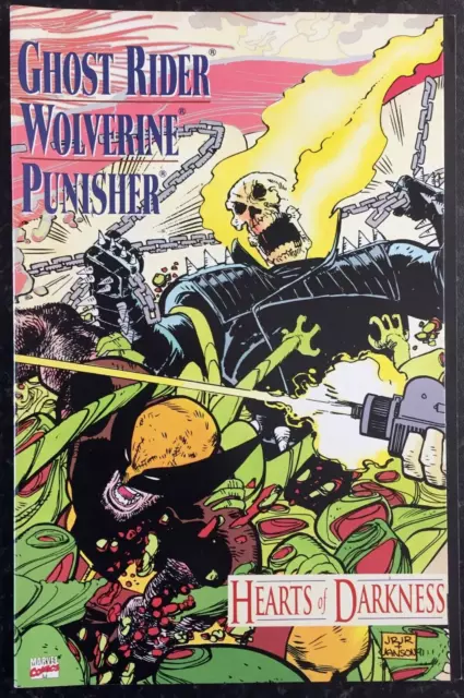 HEARTS OF DARKNESS Wolverine Ghost Rider Punisher MARVEL Comics 1st TPB Dec 1991