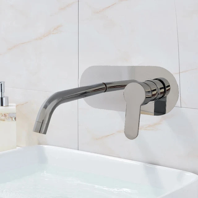 Moderner Wasserfall Bad Waschbecken Mixer Mono Wasserhahn Wasserhahn Wasserhahn Wandhalterung