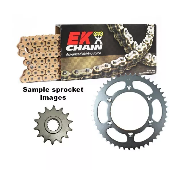 EK Gold O-Ring Chain & Sprocket Kit for 1980-1983 Yamaha YZ125 - 12/48