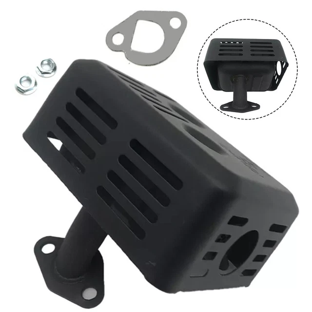 Kit Silencieux Complet Pour Moteur Honda GX120/GX200 - Silencieux + Joint + écrous, Réduction Bruit