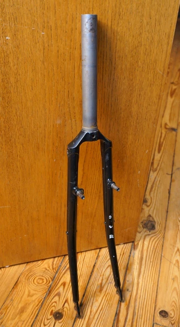 ANCIENNE FOURCHE CROC à panne en fer forgé (Outil ancien - Art