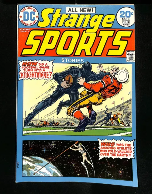 Strange sports stories (1973) #3 Gridiron Knightmare! DC Comics