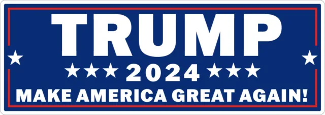 TRUMP - Make America Great Again - 2024 - MAGA - Printed Decal / Sticker