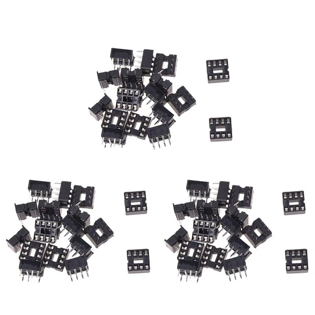 60x8 Pin 2.54mm Pitch IC Socket Type Adapter Q3V6