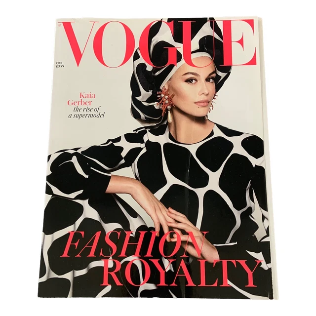 BRITISH VOGUE UK magazine October 2019 Kaia Gerber Steven Meisel VGC £