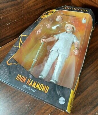 jurassic world amber collection john hammond action figure