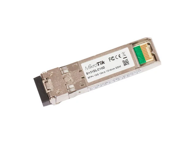 Mikrotik XS + 31LC10D - Module en Fibre Optique Combiné 1.25G SFP,10G SFP+ Et