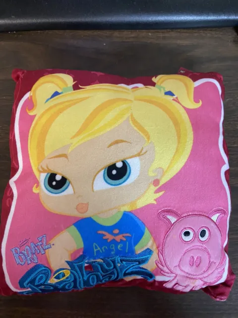 Bratz Fashion Babyz Cloe Doll Plush Pillow Pink 2004 3D NEW MGA 10x10” Pet Pig