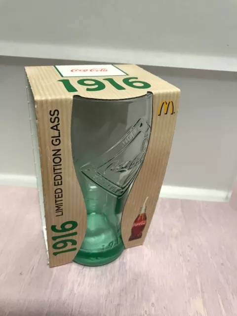 Mc Donalds Coca Cola Glas. Unbenutzt mit Verpackung. Top Zustand