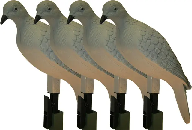 MOJO Outdoors Clip on Dove Decoys, Dove Hunting Gear and Accessories, Set of