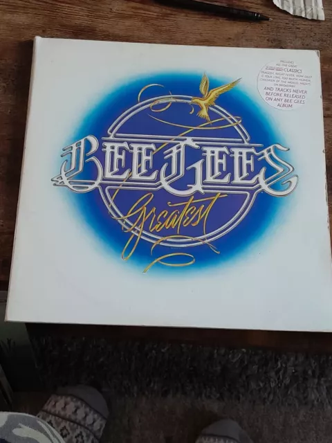 bee gees greatest hits vinyl A4/B4/2C/A1