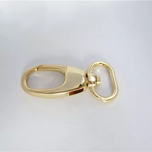 10/20 PCS Metal Bag Clasps Lobster Swivel Trigger Clips Snap Hook Buckle Gold