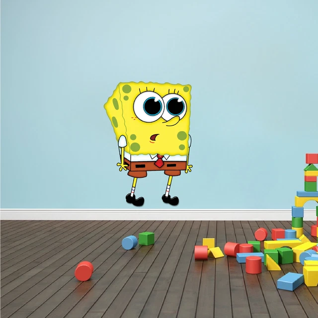 SPONGEBOB SQUAREPANTS WALL Decal Character Cartoon Wall Sticker Vinyl