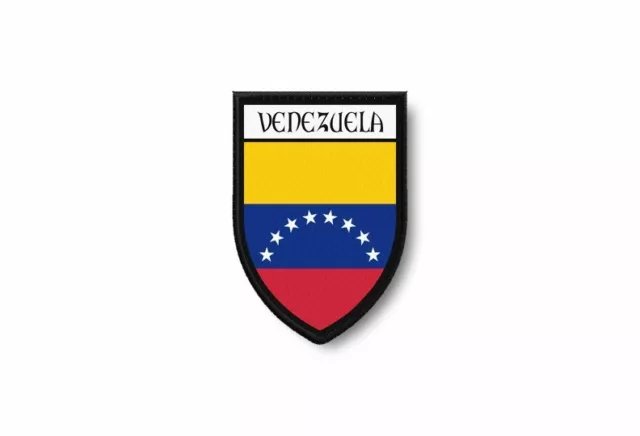 Toppe toppa patch bandiera termoadesiva stemma ricamate blasone venezuela