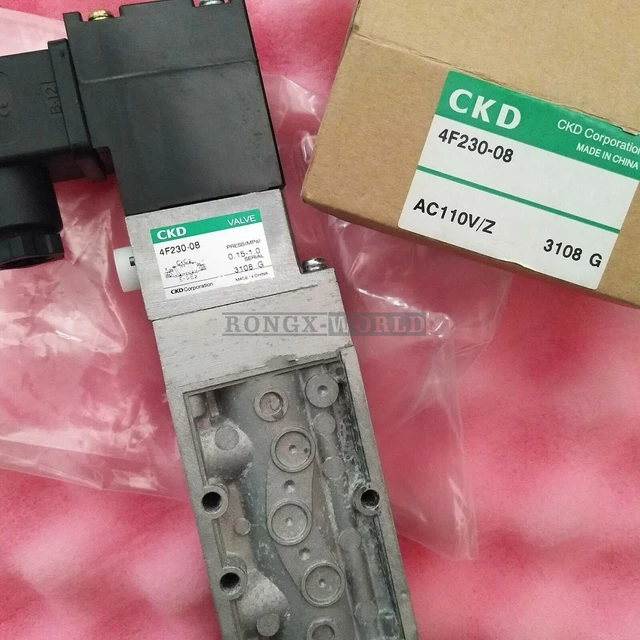 ONE New For CKD 4F230-08-AC110V 4F230-08 AC110V solenoid valve