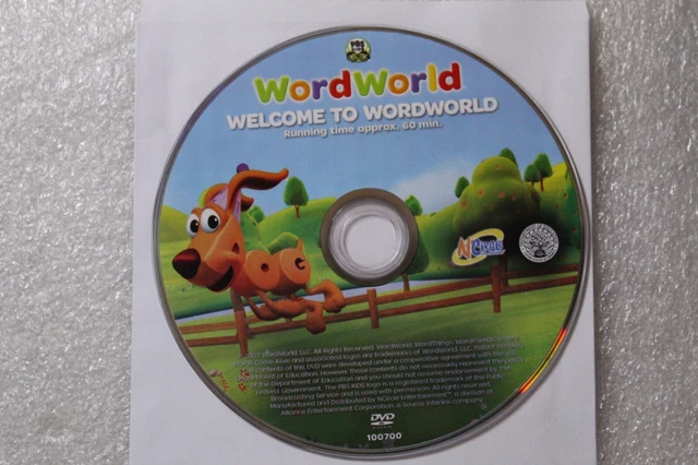 WORDWORLD: WELCOME TO WordWorld (DVD, 2007) $5.99 - PicClick
