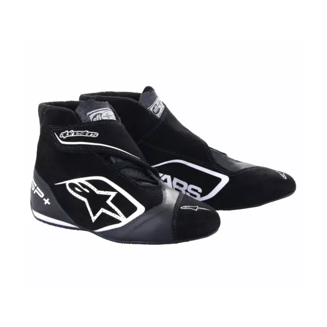 Neu Alpinestars Fahrerschuh SP+ Schwarz (FIA) (42)