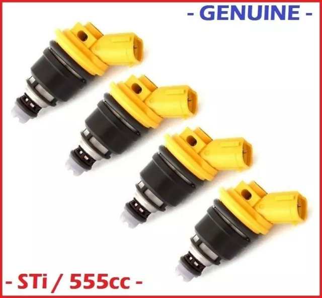 4 x 555cc 550cc Fuel Injectors for Subaru Forester SF5 Sti STB FLOW MATCHED 4 x 555cc 550cc Fuel Injectors for Subaru Forester SF5 Sti STB FLOW MATCHED