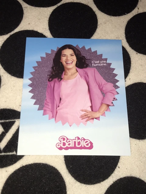 Carte Postale Rare Barbie 2023 - America Ferrera (Gloria)