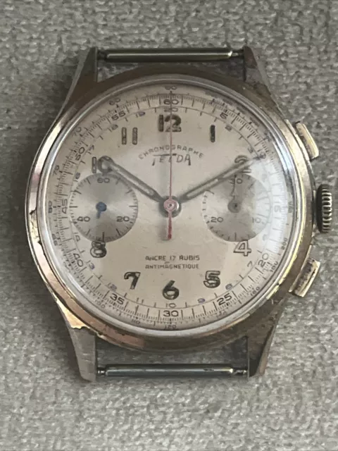 Montre Mécanique Vintage Chronographe TILDA