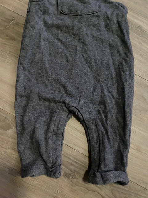 Carters Gray Overalls Fox Sneaky But Cute Baby Boys Infant Size 6 Months 2