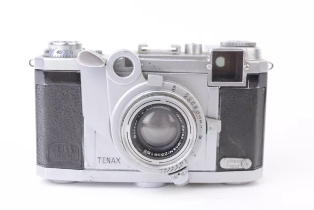 Camera Tenax II For Zeiss Ikon #J90846. Lens Sonnar F/2 - 40mm