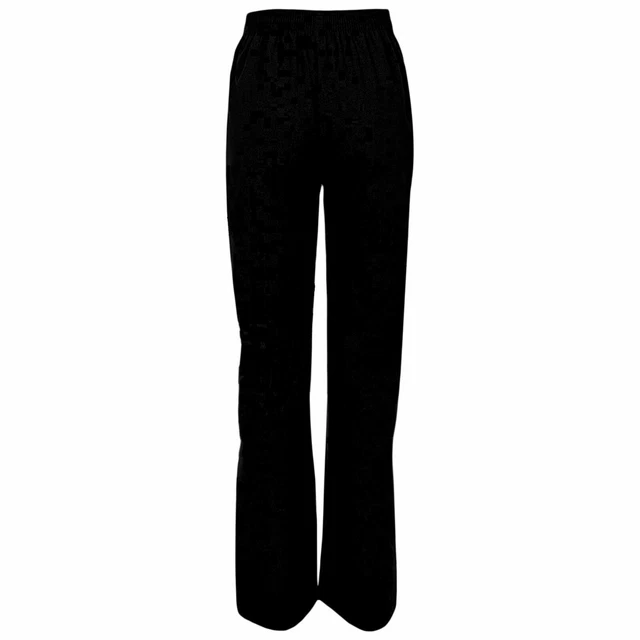 thumbnail image 2 of Comfy Stretchy School Trousers For Girls – Soft Ribbed Pull-On Style (Slim Fit) 2 of 4