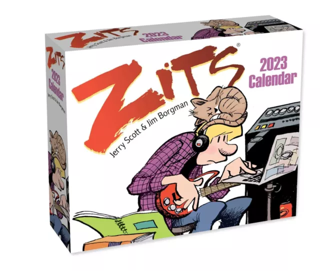 ANDREWS MCMEEL ZITS 2023 DaytoDay Calendar w 16.99 PicClick