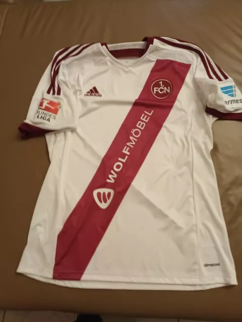 1. FC Nürnberg Trikot adidas Matchvorbereitend neu Größe L