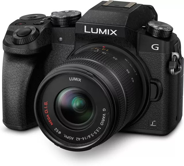 Panasonic LUMIX DMC-G70, 16,0 MP Digitalkamera mit ASPH 14-42mm Zoom