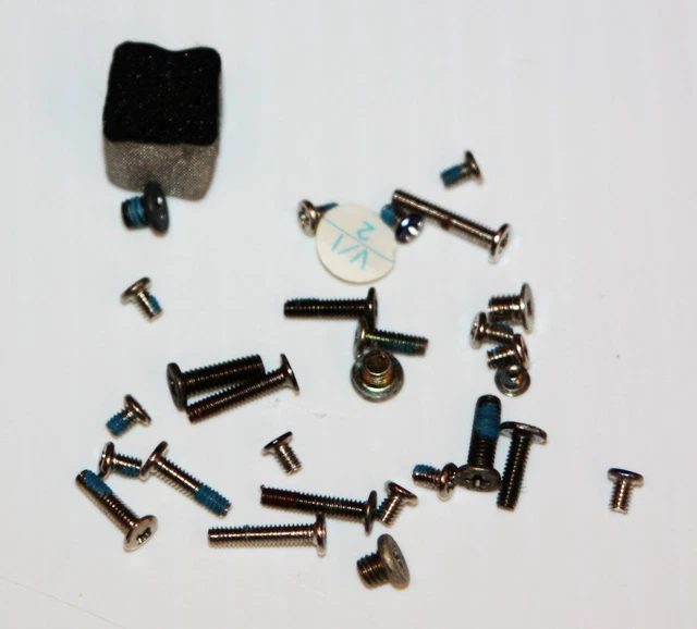 Lot of Assorted Genuine OEM Original Screws--Averatec 1000/1050 10.6" Laptop