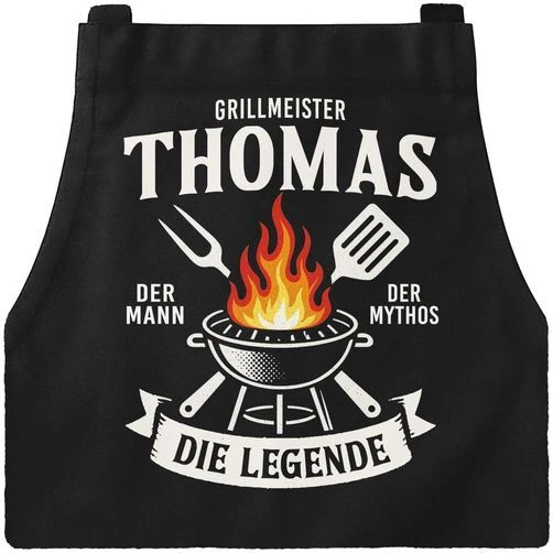 Schürze Chefkoch Aomaic Grillschürze Für Männer, Grill Kochschürze Herren Schürze E Geschenke Für Männer Mit 3 Taschen Chefkoch Hat Immer Recht Kochschürze Lustig