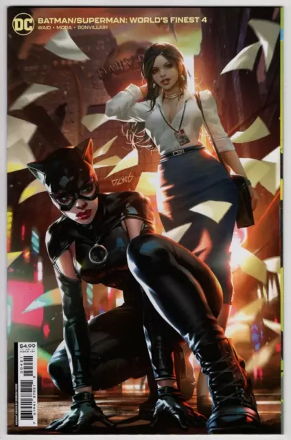 Batman Superman Worlds Finest #4 Variant Chew Cardstock Dc Comics Catwoman