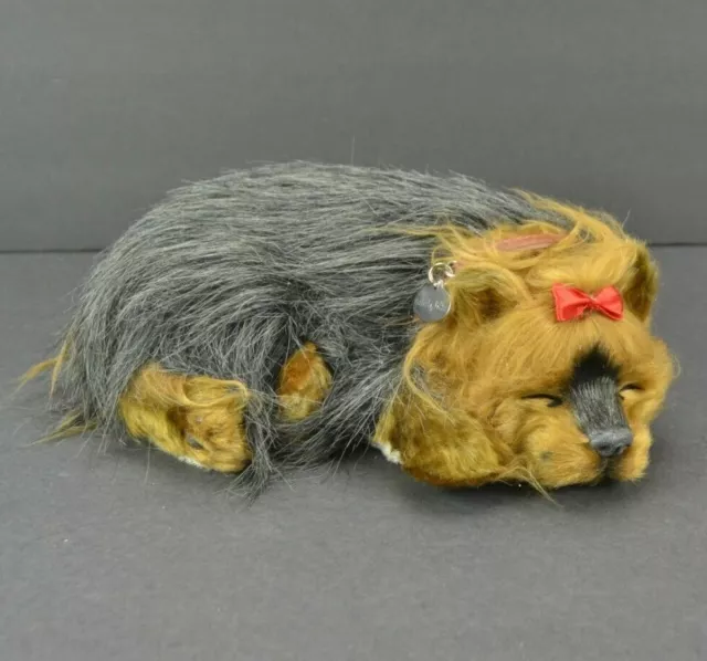 Perfect Petzzz Yorkie Dog 9.5" Long The Original Breathing Pet 2019