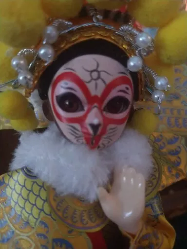 Beijing Opera Traditional Role Silk Doll Chinese Style Decoration Ornaments Gift 2