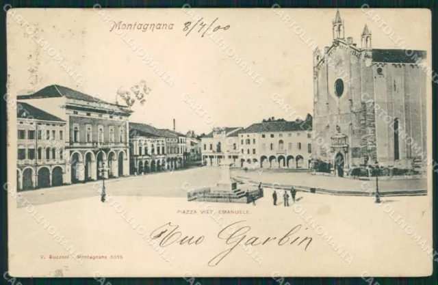 Padua Montagnana FOLDERS postcard QT1724