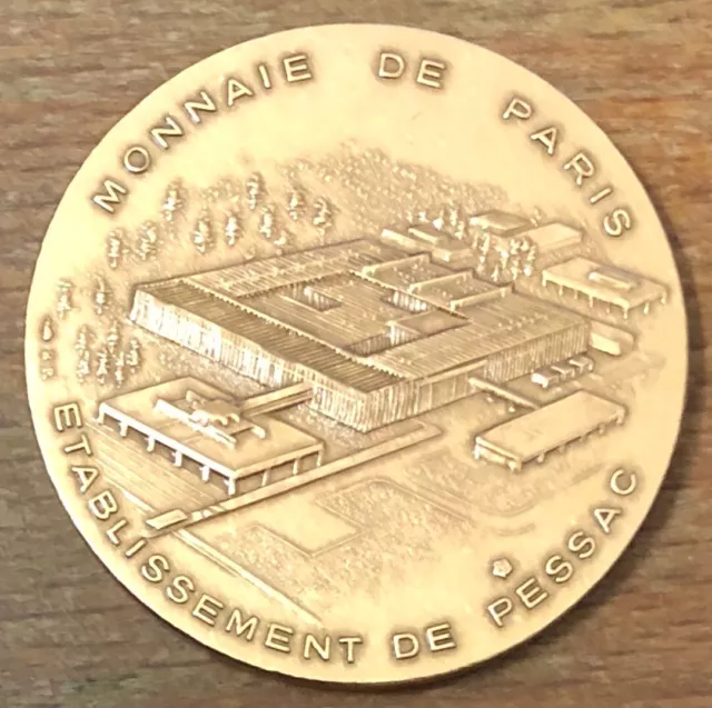 33 Pessac Médaille Monnaie De Paris Souvenir De Visite Jeton Touristique Medals